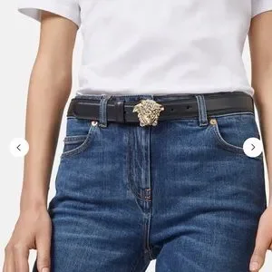 Versace | Accessories | Versace La Medusa Leather Belt For  display picture 2